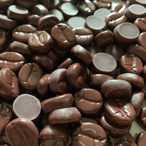 20pc. Coffee Beans Cabochon, 3D Resin Flatback, Slime Charm, Flat Back, Charm