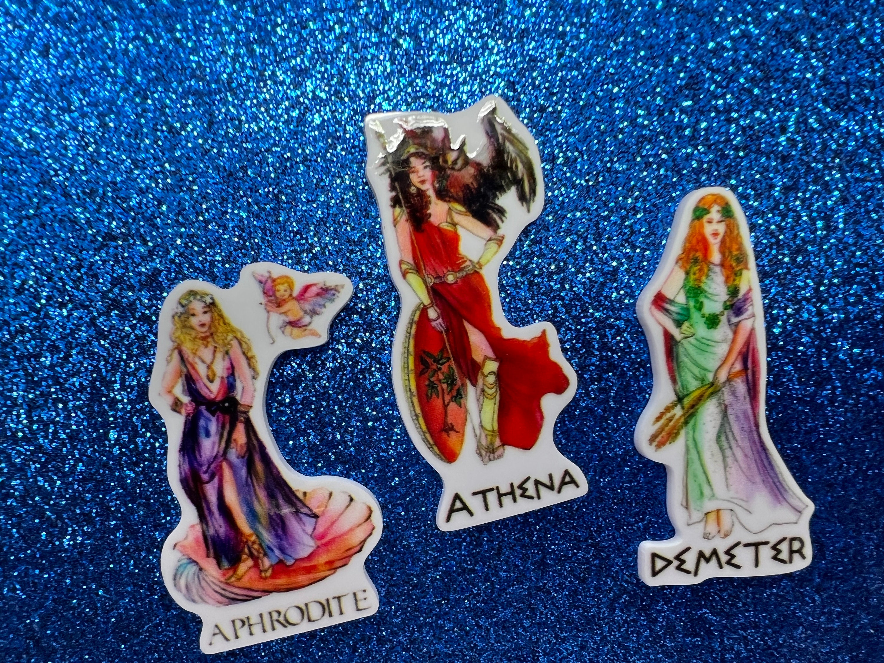 6pc. Greek Goddess, Aphrodite, Athena, Demeter, Wanderlust, Planar ...