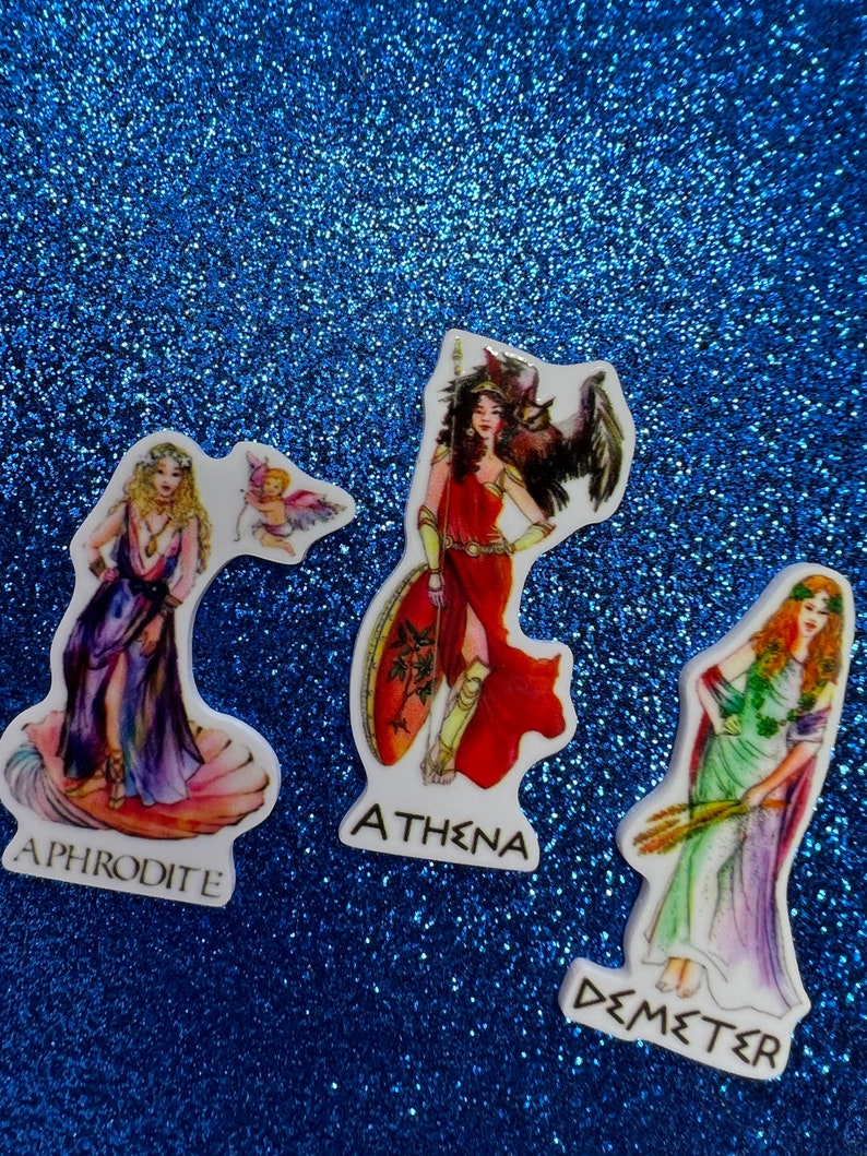 6pc. Greek Goddess, Aphrodite, Athena, Demeter, Wanderlust, Planar ...
