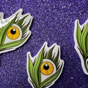 5pc. Weeds with Eyes, Shrooms, Mushrooms, Psychedelic, I Love the 70's, Resin Planar Flatbacks, Cabochon, Bow Center, Flat Back, Hippy