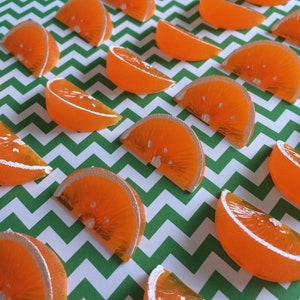 12pc Orange You Glad to See Me!, Huge 3D resin Fruit