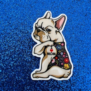 5pc French Terriers, Frenchie&#39;s, Boston Terrier, Planar Resin Flatback, Dogs, Puppies, Bow Center, Cabochon, Flat Back, Pets, Bulldog