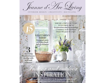 Jeanne d' Arc Living Issue 4 2024 PRE-ORDER Magazine Cottage Home Vintage Decorating French Country Farmhouse Kitchen Recipes DIY Garden