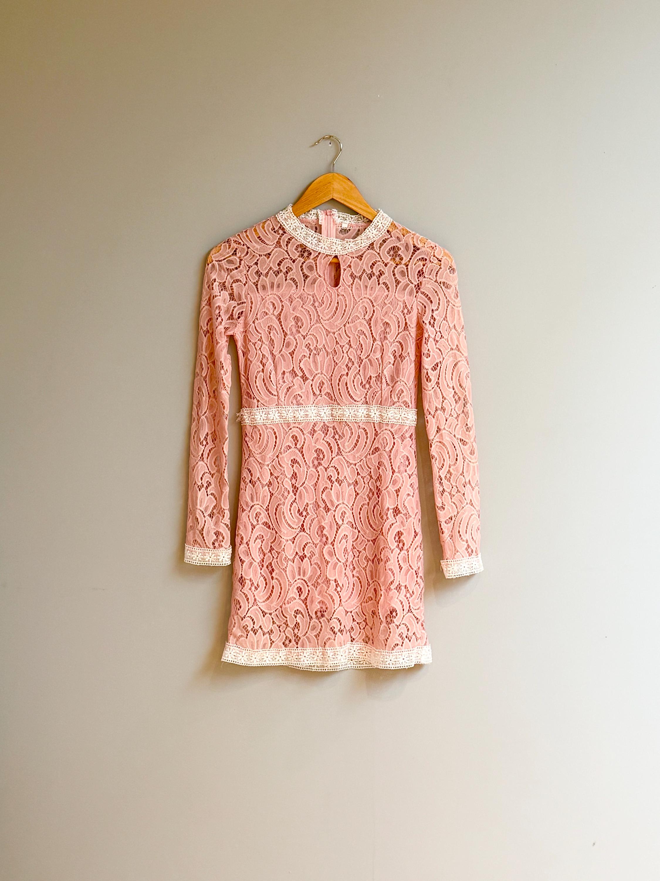 knee length dresses for ladies Strawberry Pink Flounce Sleeve Tiered Ruffled Velvet Mini Dress Strawberry Pink / XL / 95%Polyester+5%Elastane main image 1