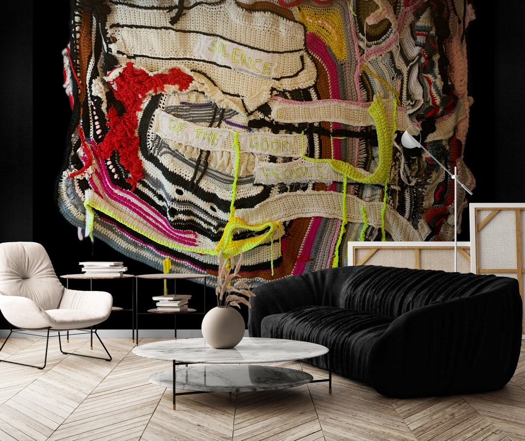 Oversized Abstract Art, Large Scale Contemporary Art, Textile Art