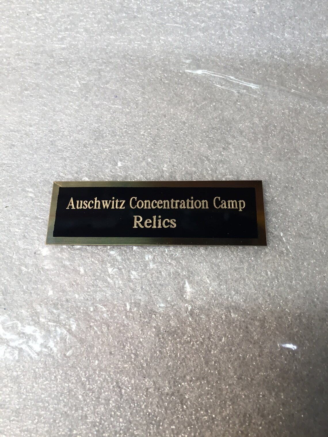 Custom Engraved Name Plate Art Picture Frame Flag Case Blk | Etsy