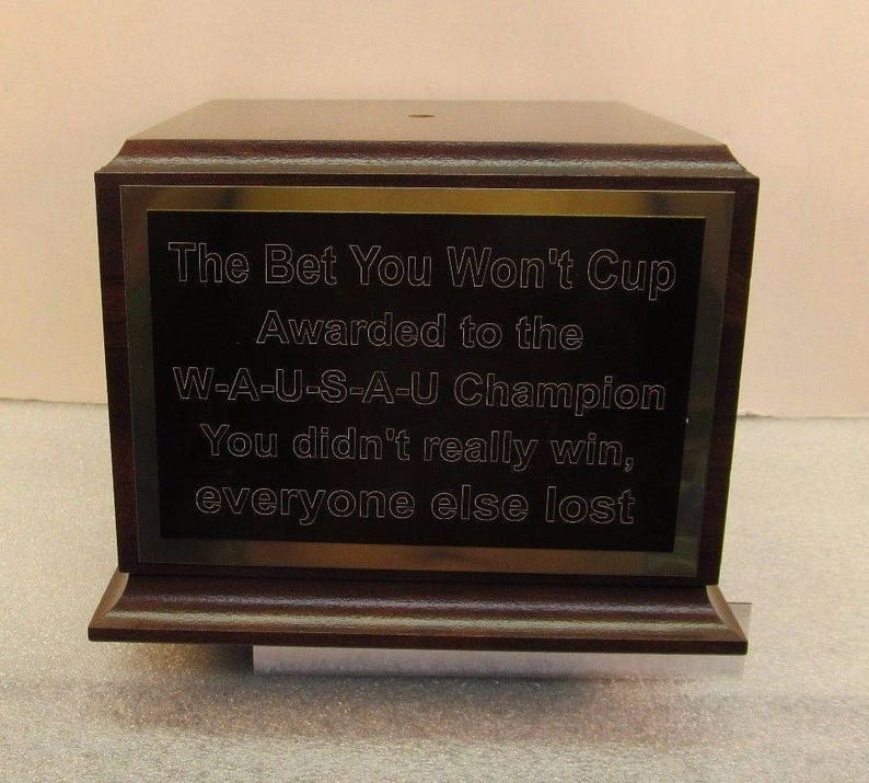 Fantasy Football Award Trophy 24 Year Perpetual Free Custom Engraving Ships 2 Day Priority Same Day!