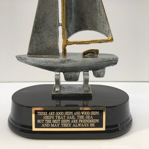 Catalina Pearson Sailboat Boating Racing Ragata Catalina Pearson  Award 11&quot; Tall Free Custom Engraving Your Boat Engraved!