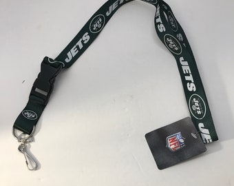 New York Jets Lanyard *Licensed* Safety Breakaway Velcro Backing