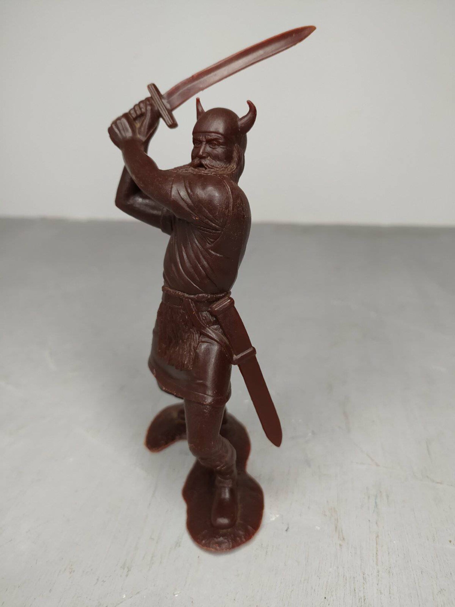 Viking Vintage Plastic Toy Soldier Medieval Viking Soviet Etsy