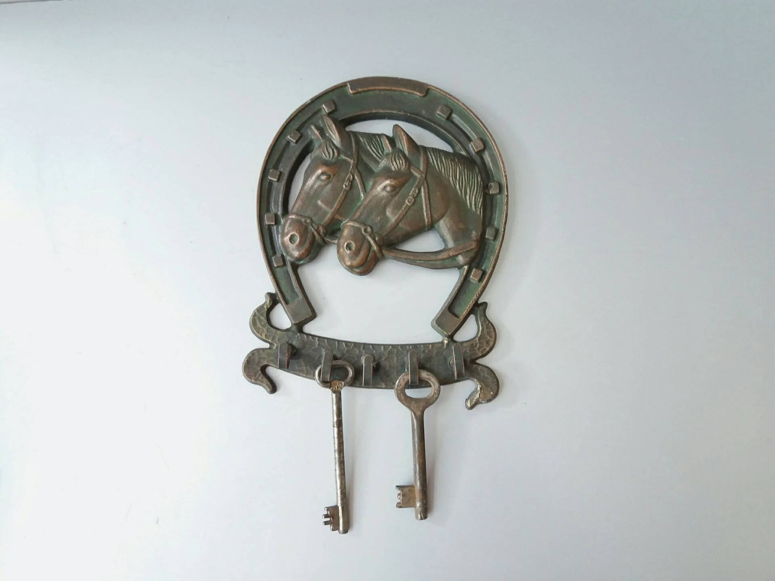 Vintage Key Holder Horse Key Rack Aluminium Key Rack With a | Etsy