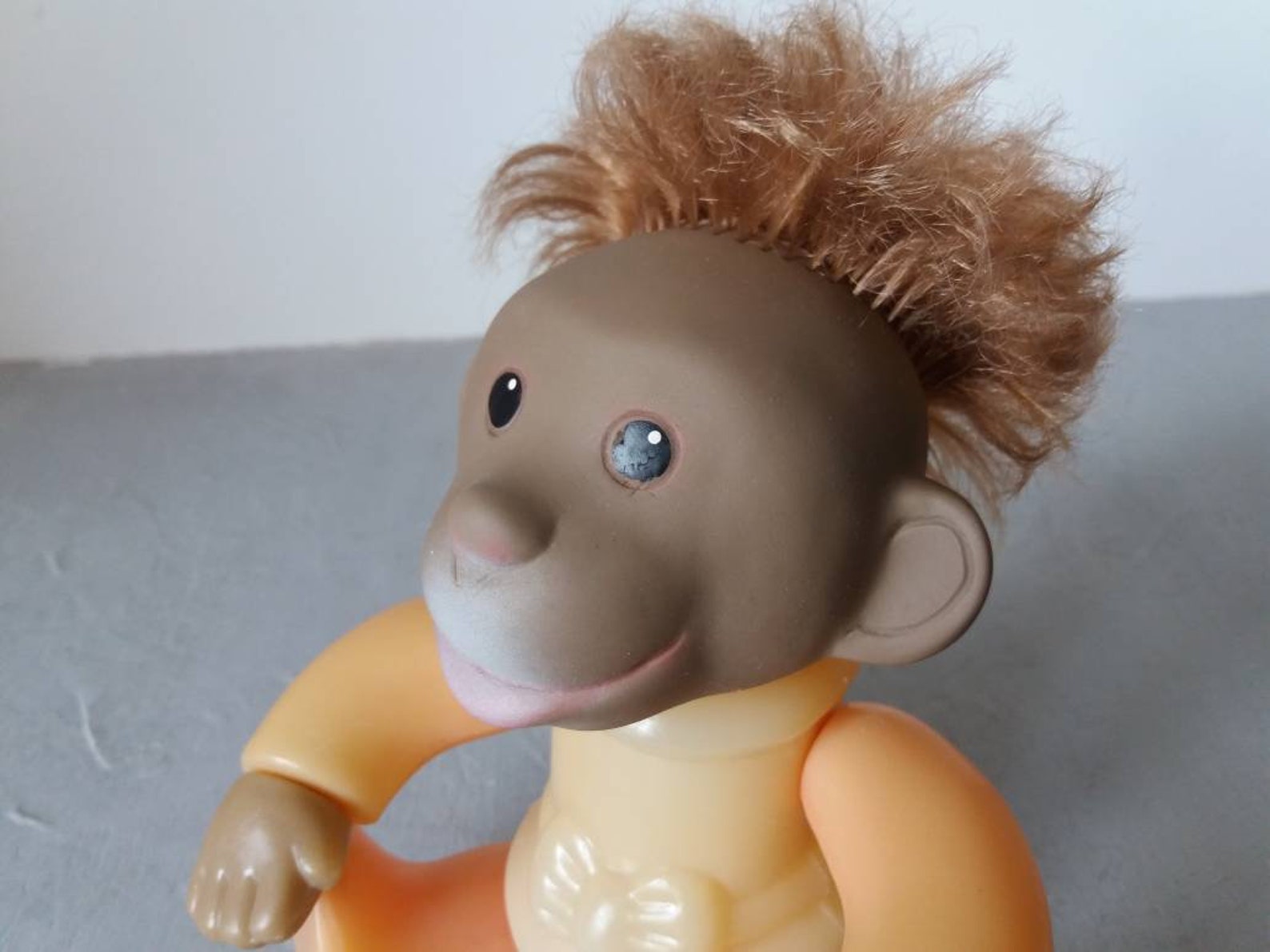 Monkey Toy Soviet Vintage Plastic Doll Large Plastic Doll Etsy