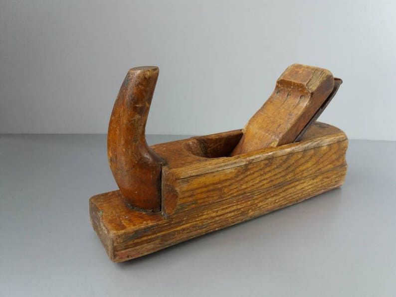 Wooden Hand Planers Vintage Farmhouse Decor Carpenter Wood Etsy