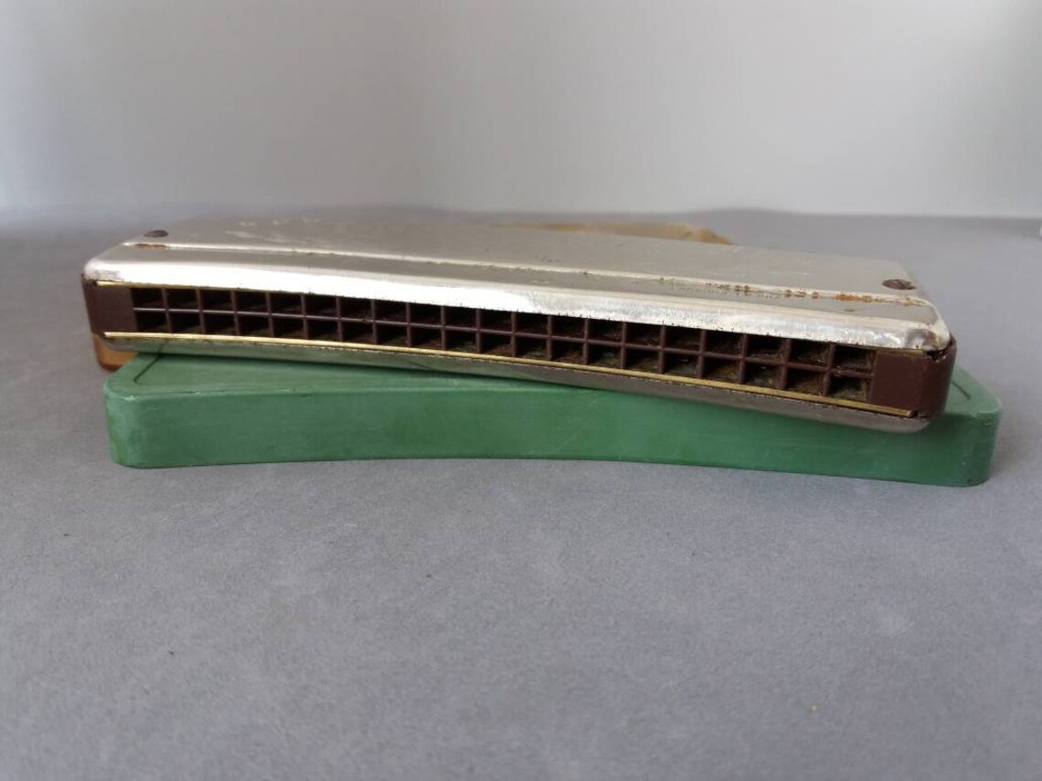 Harmonica Bandmaster in Original Plastic Box Made in Germany Etsy