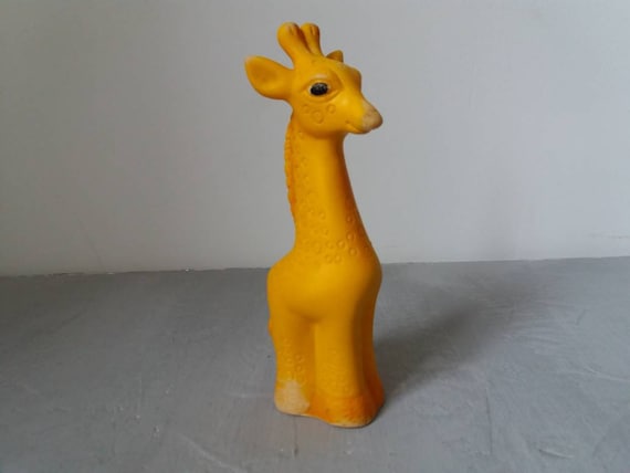 rubber giraffe