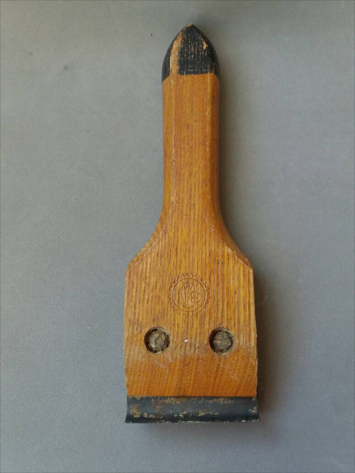 Vintage Paint Scraper With Wooden Handles Vintage Painting Etsy