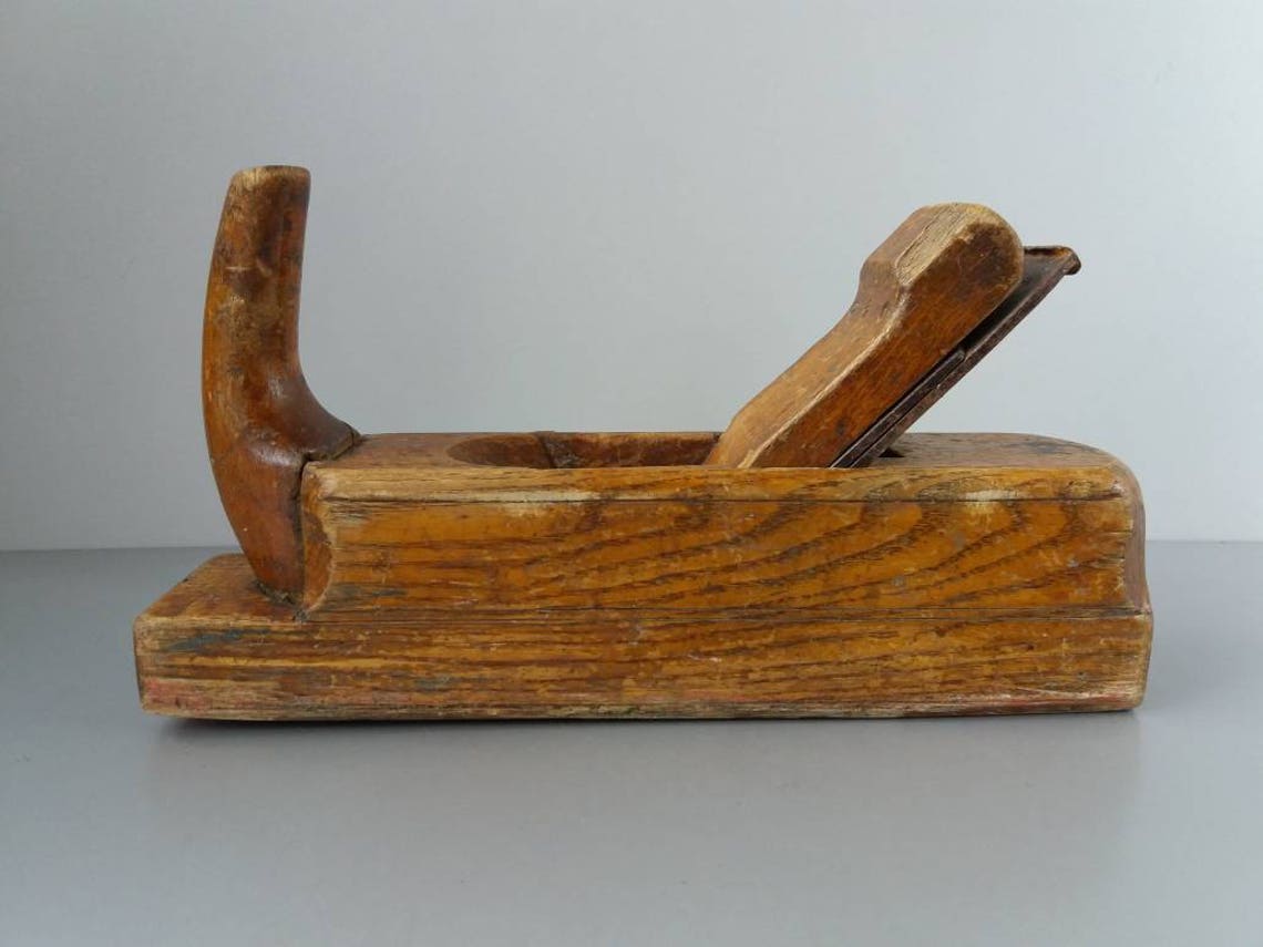Wooden Hand Planers Vintage Farmhouse Decor Carpenter Wood Etsy