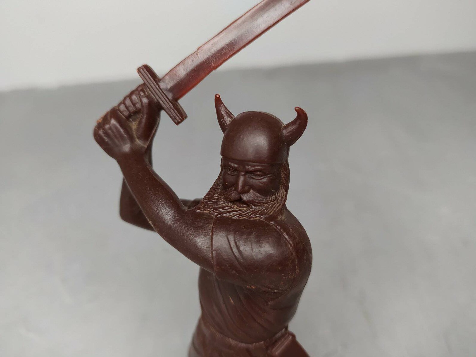 Viking Vintage Plastic Toy Soldier Medieval Viking Soviet Etsy