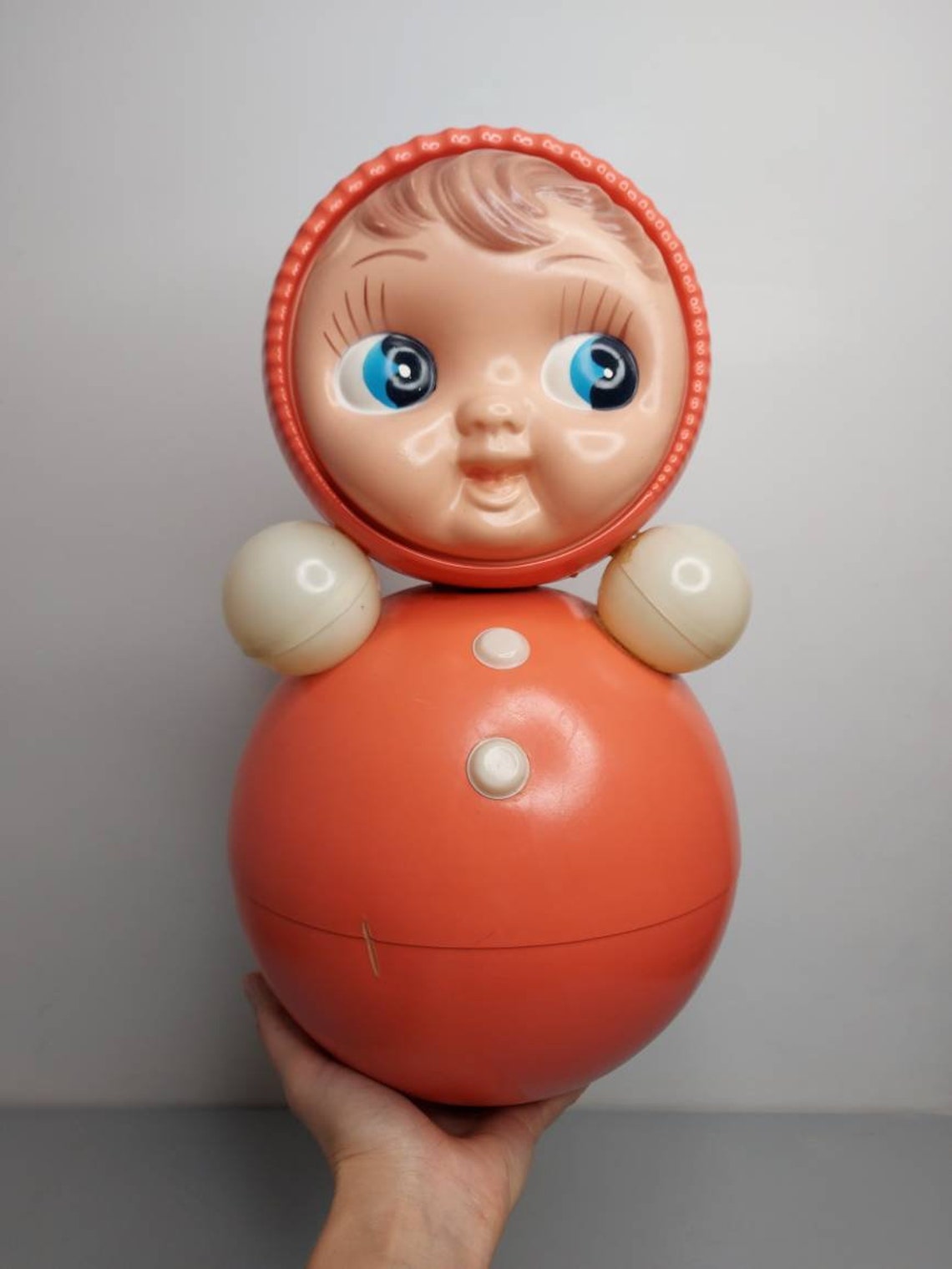 Soviet Vintage Roly-Poly Doll Nevalyashka Soviet Toy Vintage | Etsy