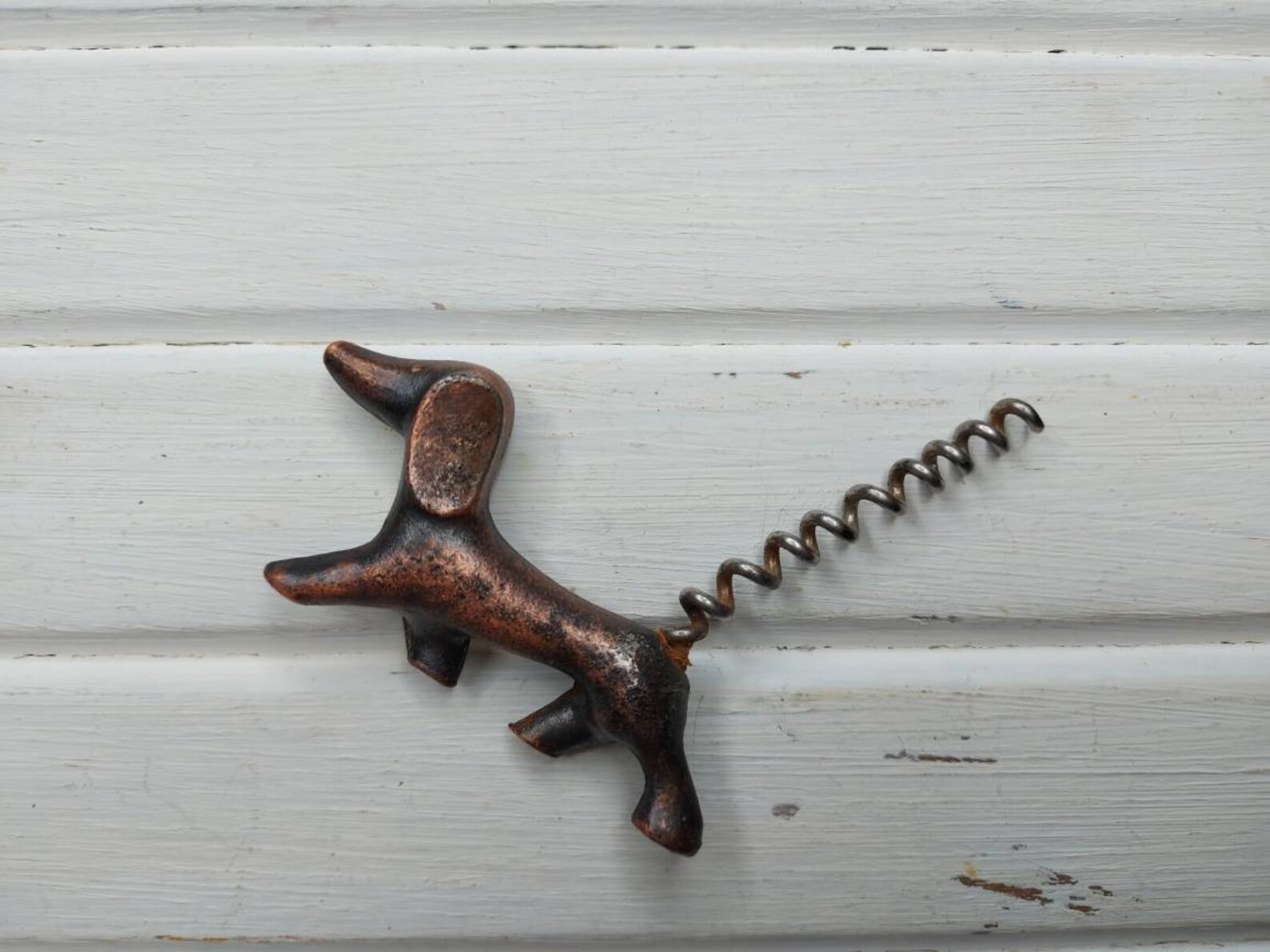 Dog Corkscrew Vintage Dog Shaped Corkscrew Soviet Barware Etsy