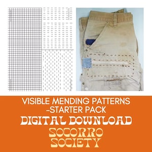 Digital Download - Visible Mending Starter Pack
