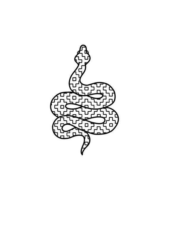 Digital Download- Sashiko Snake - Etsy Digital Download- Sashiko Snake - Etsy