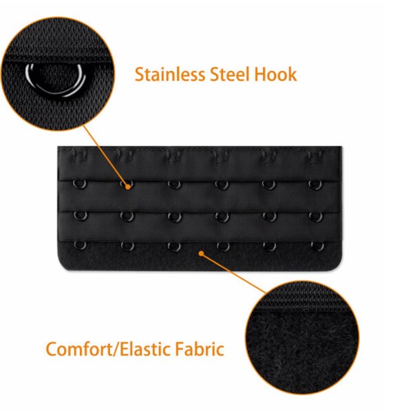 3 Hook Bra Extender Etsy