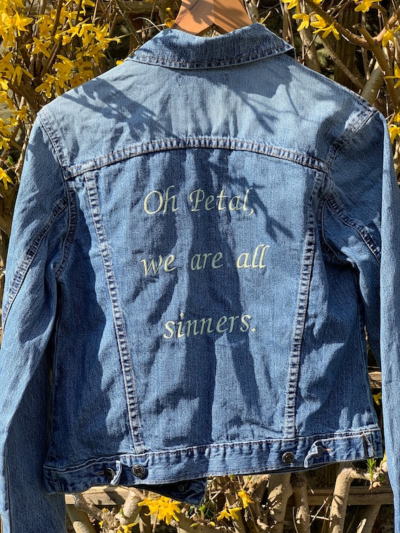 Reworked Vintage Embroidered Denim 
