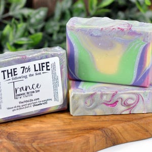 Handmade Luxury Bath Soap &quot;Trance&quot;