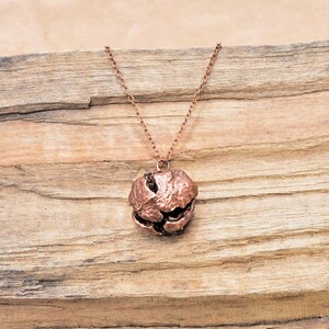 Real Cypress Cone Copper Necklace, Electroformed -V23- Handmade Nature Inspired Jewelry