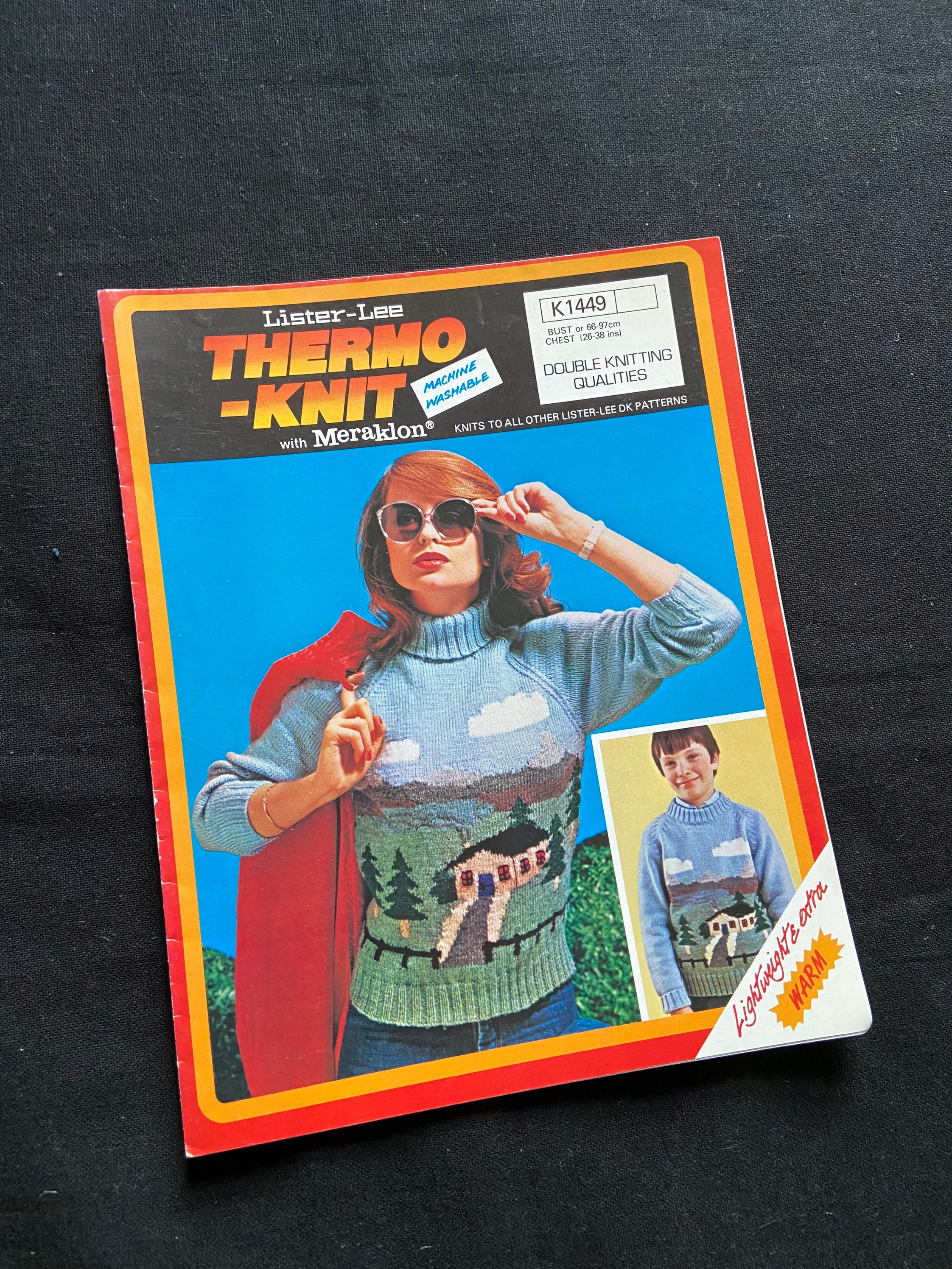 100 Vintage Knitting Patterns Etsy
