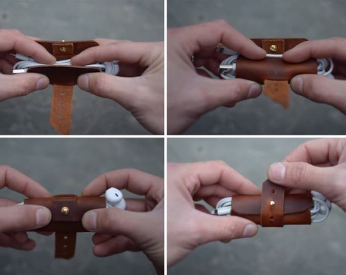 The Joint - Adjustable Leather Cord organizer