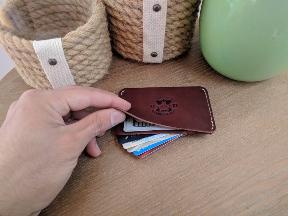 METRO Leather Wallet & Money Clip Combo