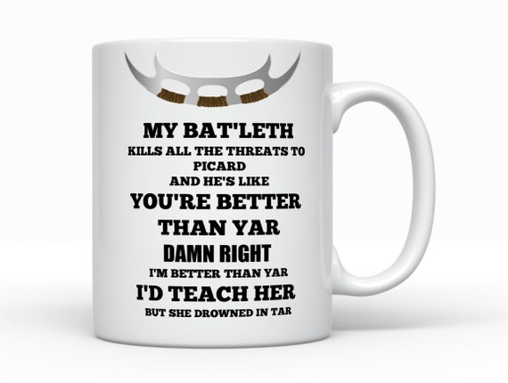 Star Trek TNG Fan Funny Meme Quote Mug, Gift for Trekkie, The Next Generation, Trekkie Christmas, Trekkie Birthday Coffee Mug