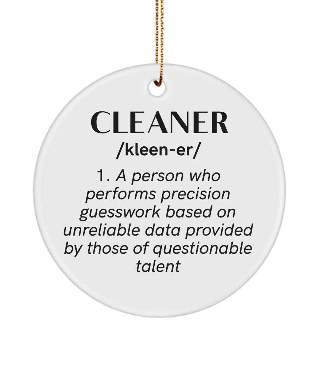 Cleaner Definition Coffee Mug Funny Cleaner Gift Ideas for Men for
