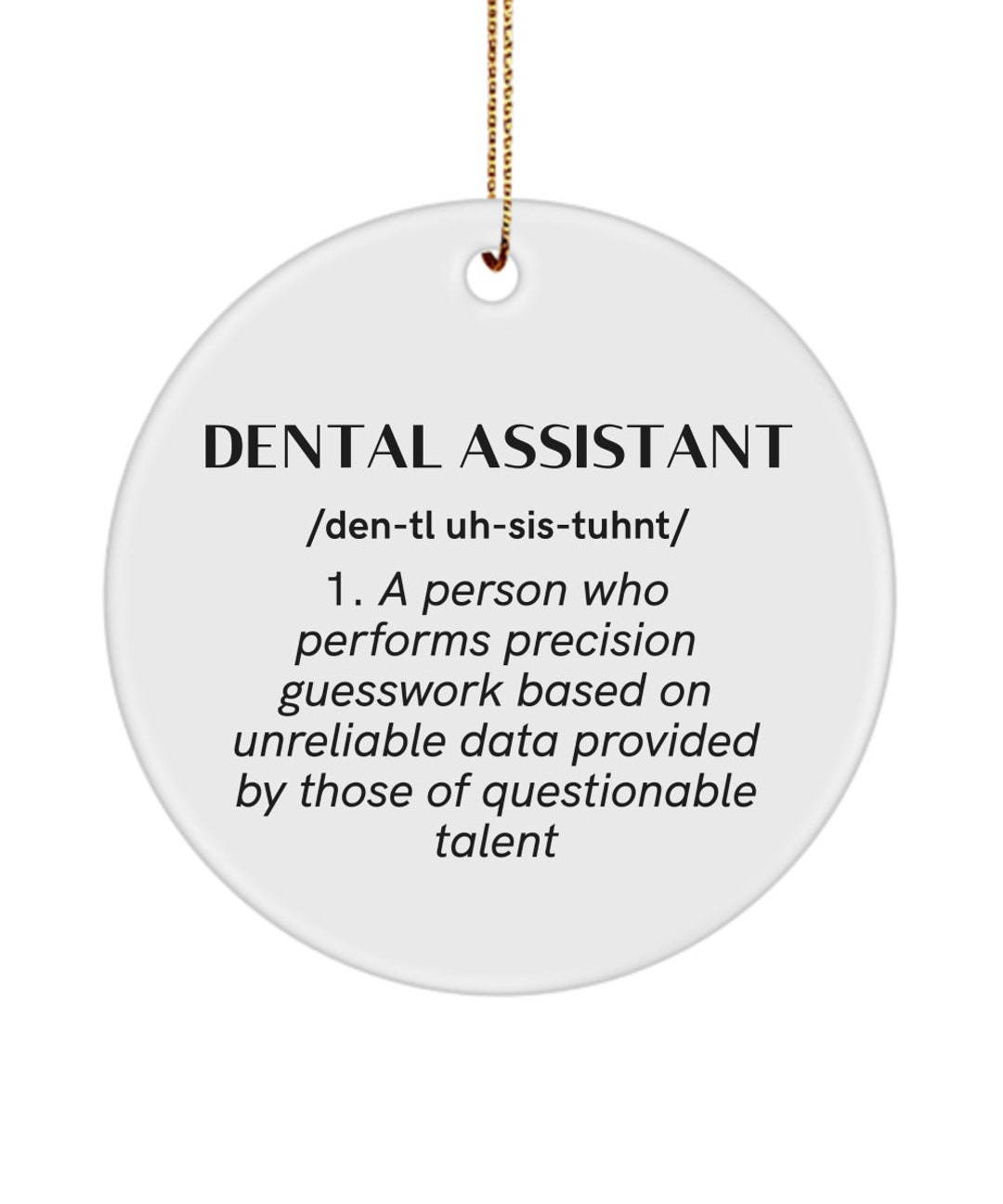 Dental Assistant Definition Coffee Mug Funny Dental Assistant Gift Ideas for Men for Women