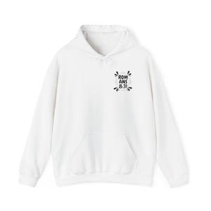 If God Is For Us Who Can Be Against Us Hoodie, Bible Verse Sweatshirt, Romans 8:31, Christian Hoodie, Church Hoodie, Christian Gift