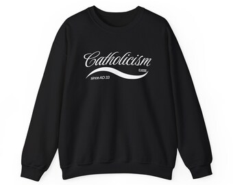 Catholicism Since 33 AD Shirt, Faith Christian Top, Religious Collegiate Shirt, Minimalist Catholic Shirt, Classic Top, Catholic Apparel