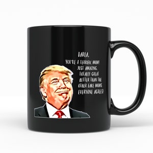 Trump Custom Mom, Trump personalizado, taza de mamá personalizada, regalo personalizado para mamá, taza con nombre de mamá, taza de mamá divertida, Navidad de mamá personalizada imagen 2
