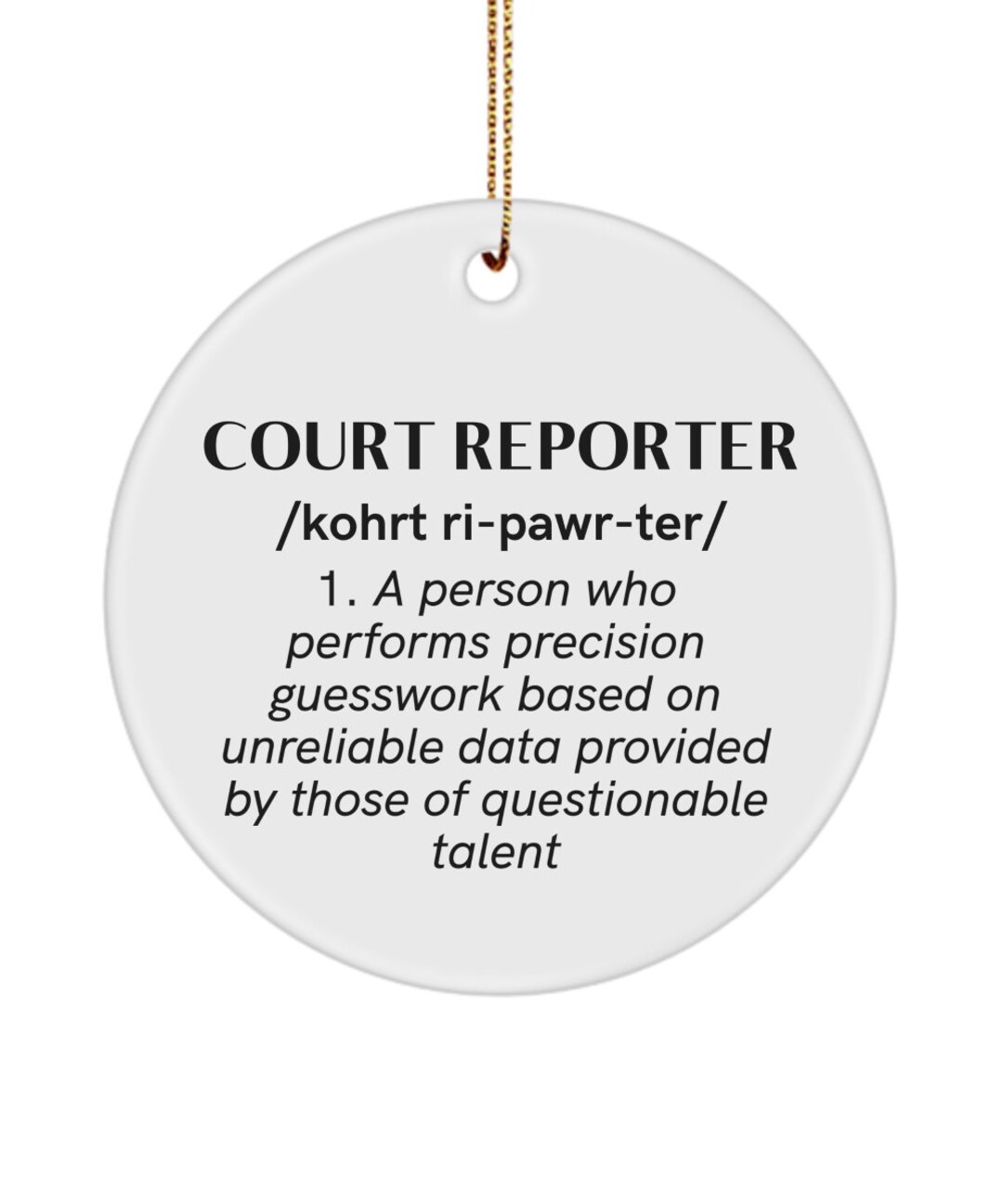 Court Reporter Definition Coffee Mug Funny Court Reporter Gift Etsy