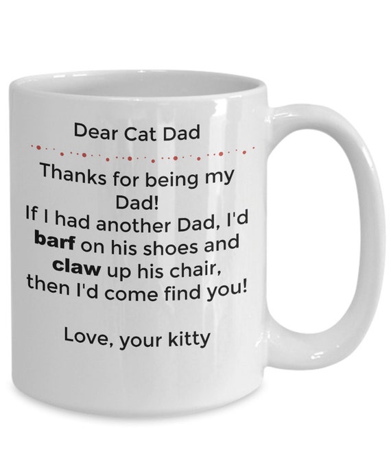Gearbubble cat dad mug cheap