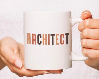 Architect Mug, Architect Gift Ideas, Architecture Gift, Architect Gift For Men, Architect Gift For Women, Architecture Major Gift
