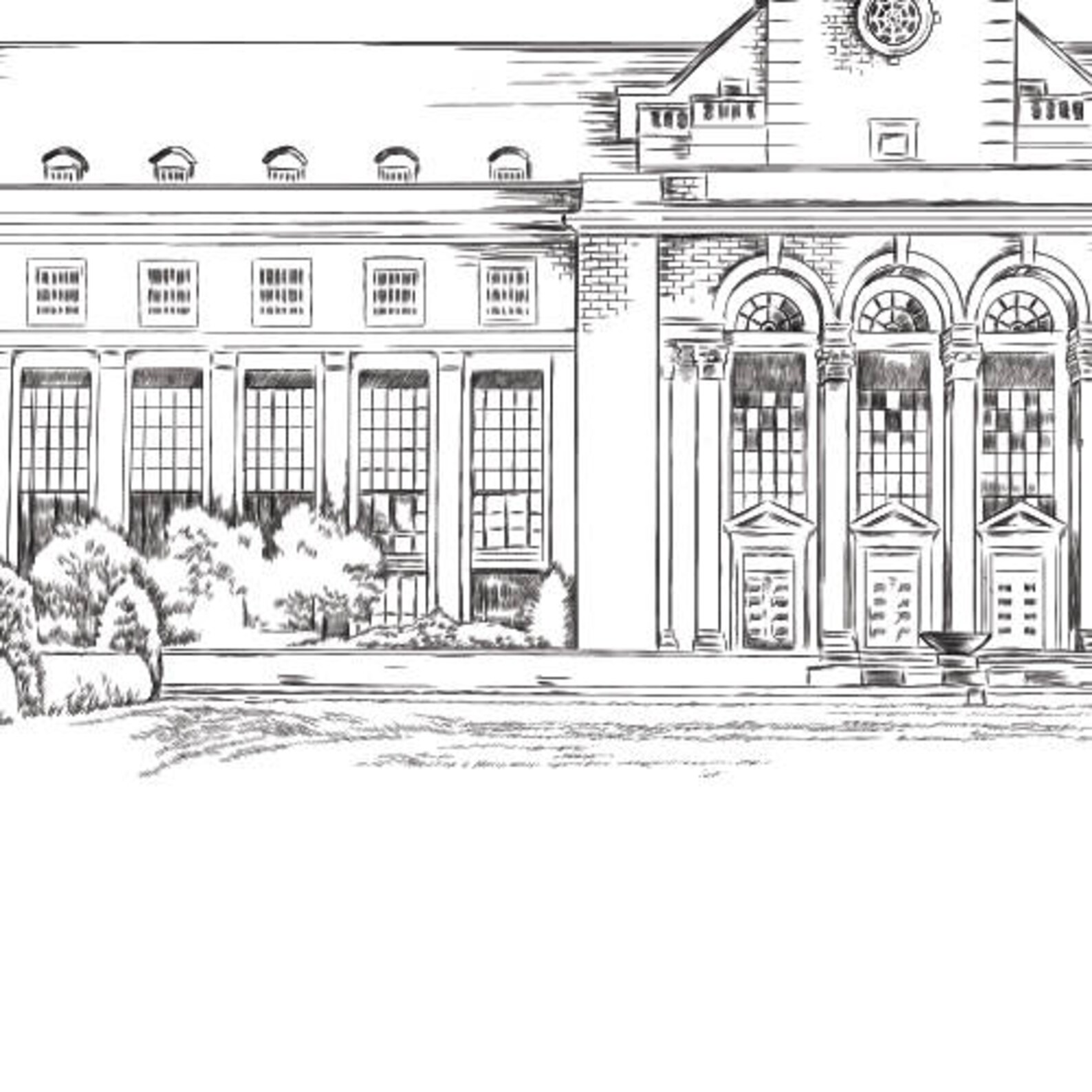 Oklahoma State University OKSTATE Fine Art Print Hand Etsy