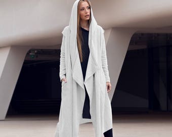 white spring coat