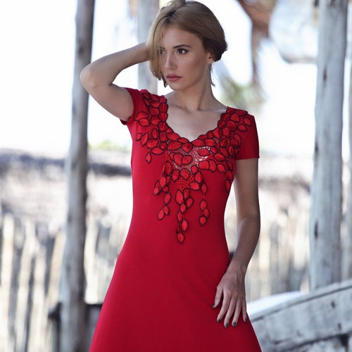 embroidered dress for wedding guest Cherry Blossom Pink Prom, Guest, Party This stunning ankle Fsqjgq Elegant Wedding Guest Dresses