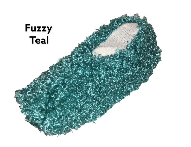 Fuzzy Bowling Shoe Covers Teal Hammy's Bowing Shoe Etsy