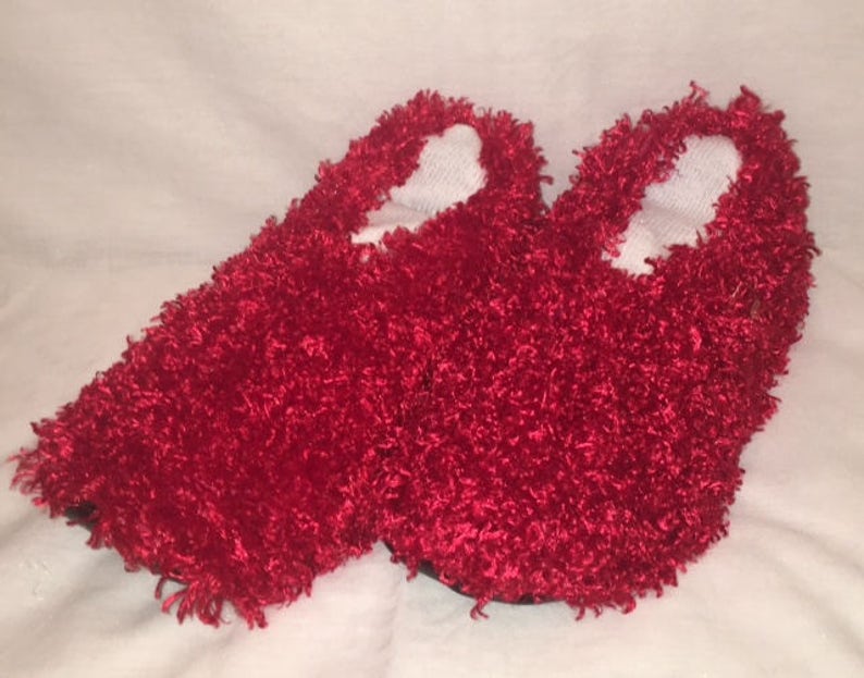 Fuzzy Bowling Shoe Covers Red Hammy�s Bowling Shoe Etsy