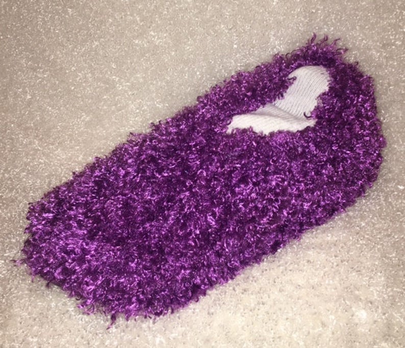 Fuzzy Bowling Shoe Covers Purple Hammy�s Bowling Shoe Etsy