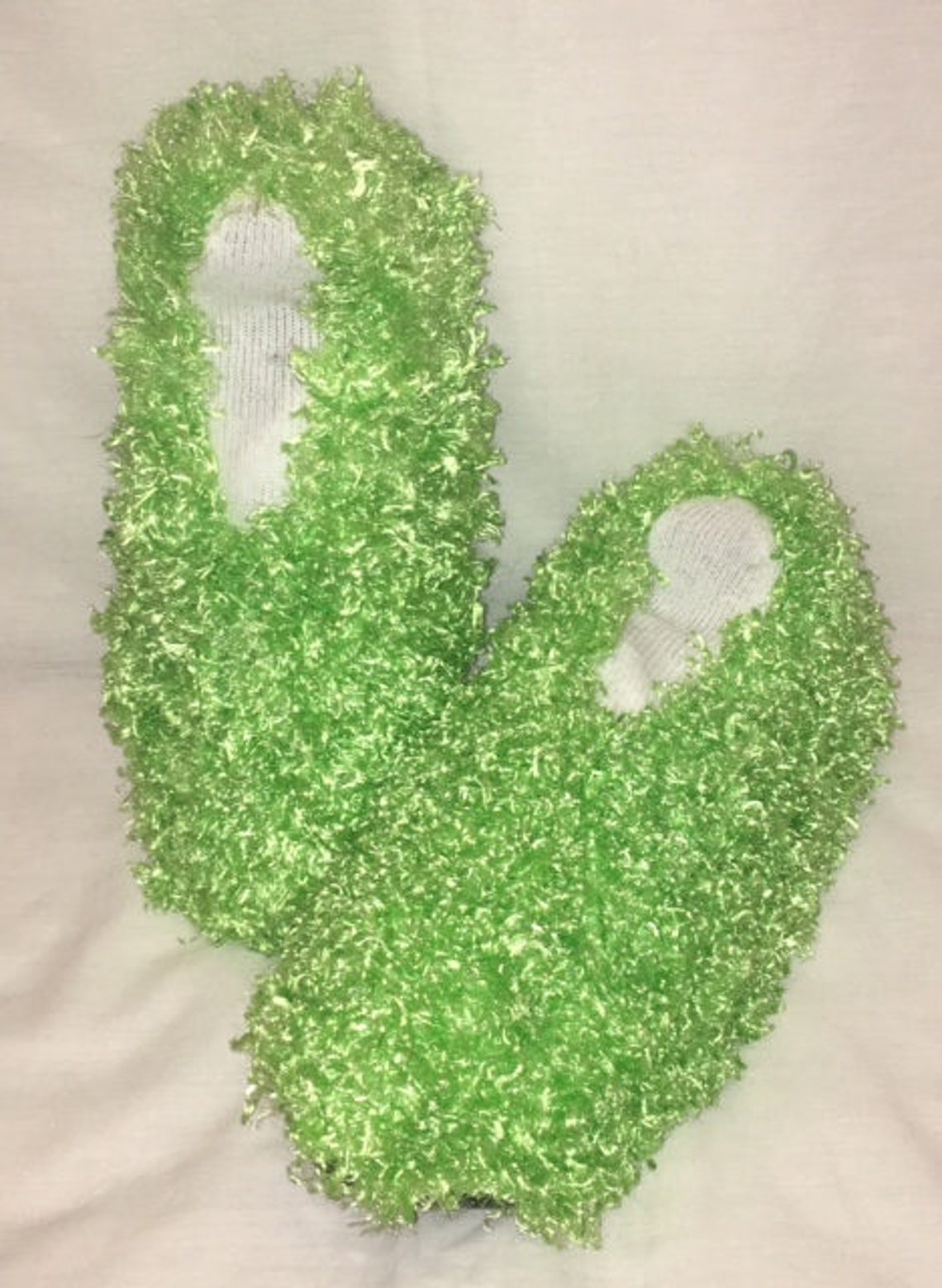 Fuzzy Bowling Shoe Covers Lime Green Hammy's Bowling Etsy
