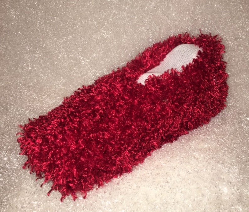 Fuzzy Bowling Shoe Covers Red Hammy�s Bowling Shoe Etsy